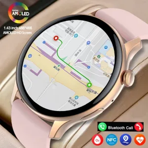 Magnifico Reloj Deportivo Inteligente con GPS para Mujer