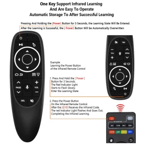 Imagen del producto Mando a distancia G10SPRO para Android TV Box: Control auténtico y eficaz para una experiencia asombrosa | Compra online en Tiendafiable