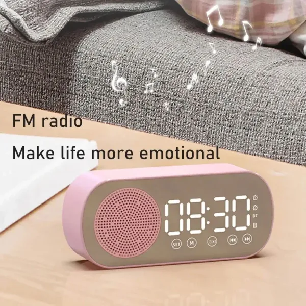 Imagen Del Producto Reloj Despertador Digital: Despertarse Con Estilo Y Precisión | Compra Online En Tiendafiable