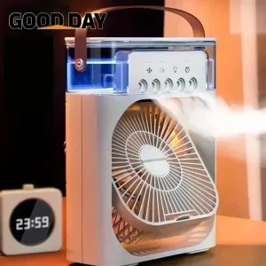 Imagen del producto Ventilador portátil 3 en 1: frescura y comodidad en cualquier lugar | Compra online en Tiendafiable