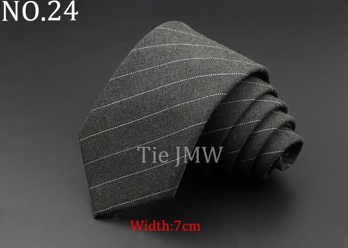 Corbatas Para Hombre De Algodón Clásico